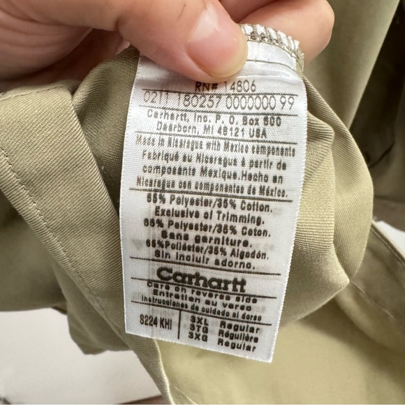 Carhartt men’s shirt 3XL - Picture 7 of 8